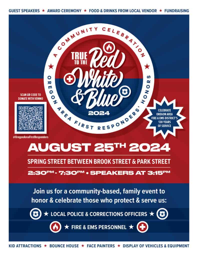 2024 First Responders Honors Flyer